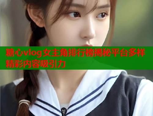 糖心vlog女主角排行榜揭秘平台多样精彩内容吸引力