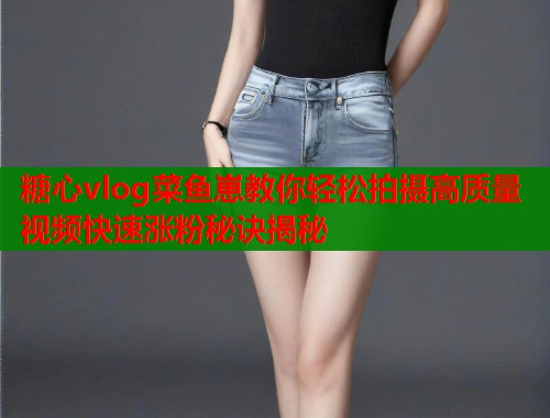 糖心vlog菜鱼崽教你轻松拍摄高质量视频快速涨粉秘诀揭秘