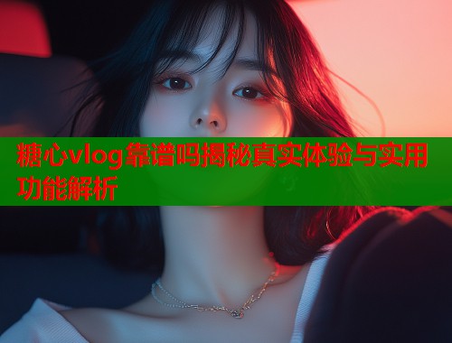糖心vlog靠谱吗揭秘真实体验与实用功能解析  第1张