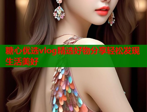 糖心优选vlog精选好物分享轻松发现生活美好