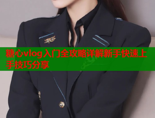 糖心vlog入门全攻略详解新手快速上手技巧分享
