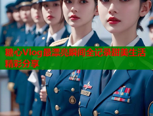 糖心Vlog最漂亮瞬间全记录甜美生活精彩分享