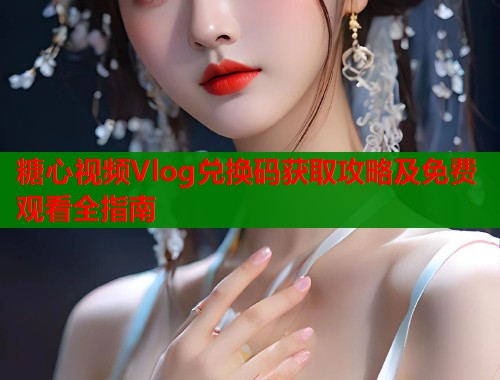 糖心视频Vlog兑换码获取攻略及免费观看全指南