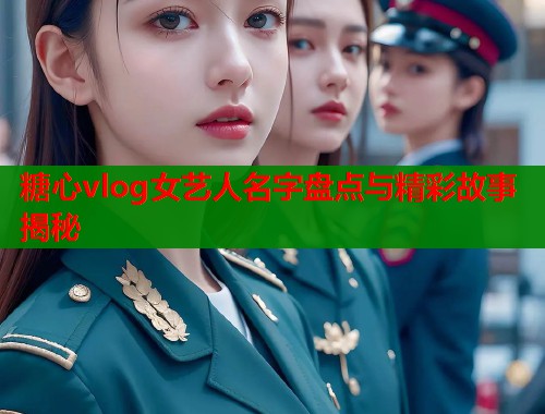 糖心vlog女艺人名字盘点与精彩故事揭秘