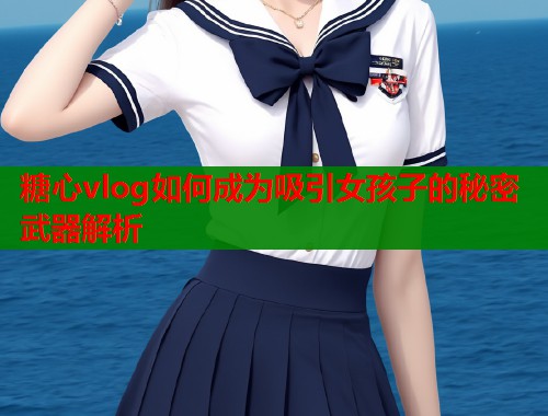 糖心vlog如何成为吸引女孩子的秘密武器解析