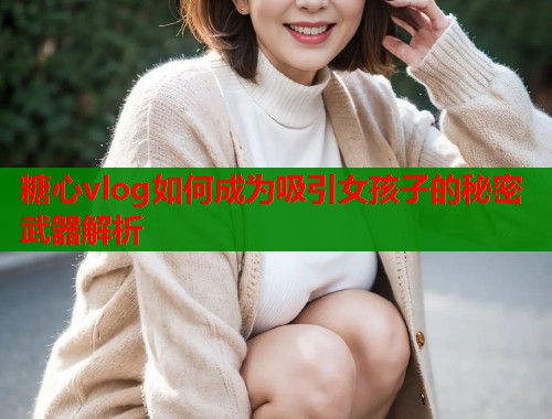 糖心vlog如何成为吸引女孩子的秘密武器解析  第2张