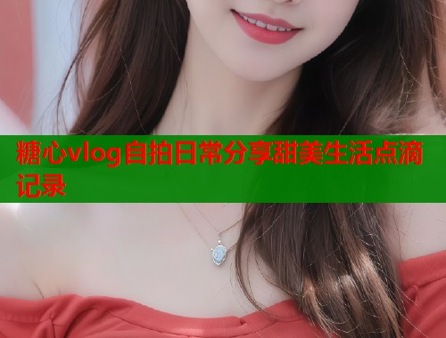 糖心vlog自拍日常分享甜美生活点滴记录